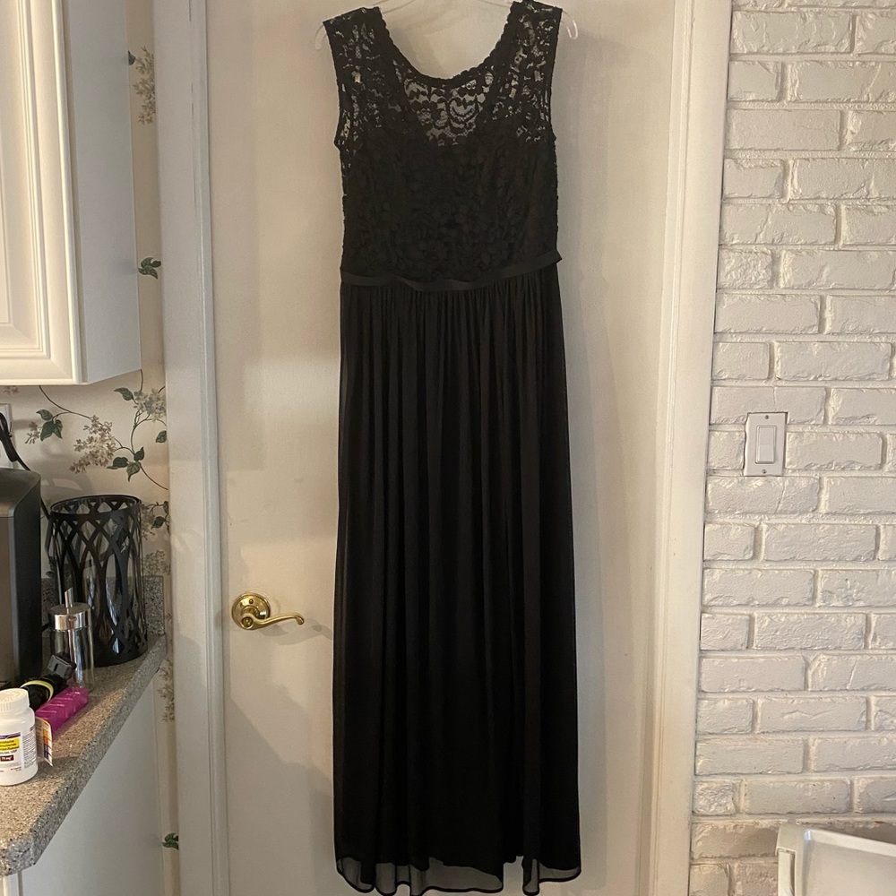 David’s Bridal Lace Bridesmaid Dress